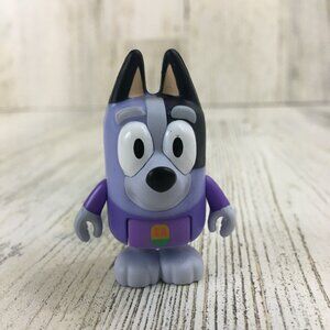 Bluey OLDER SOCKS Heeler Cousin Standing Figure Bigger Upright Blue RARE